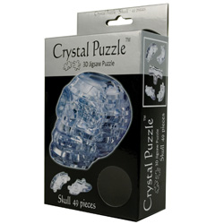 Crystal 3d puzzel skull Crystal 3d puzzel skull