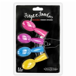 Paquete de las 4 cucharas Finger Food
