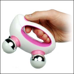 Heerlijk ontspannen met dit kleine massage apparaatje