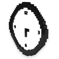 Pixel Uhr
