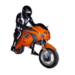 UNO 3 StreetBike, Elektrische Motor De UNO 3 StreetBike is naast goed voor het milieu ook nog eens super gaaf