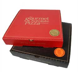 Chocolade pizza's