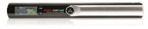 ION Copy Cat ist ein handlicher batteriebetriebener Scanner.