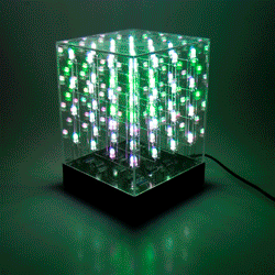led cube gif