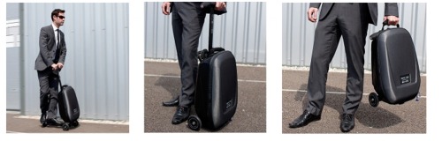 Micro luggage step koffer, met deze handbagege kofer met step wordt je reis nog aangenamer