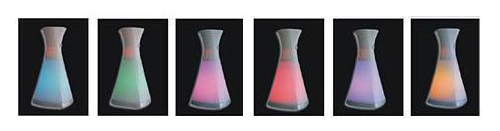 Mood projectie klok Mood projectie klok, geeft een kalmerende kleuren weer
