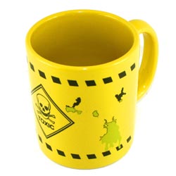 Nuclear Tasse - leuchtet im Dunklen! Glow in the dark Tasse - Nuclear Tasse | Mega Gadgets