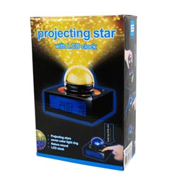 Projectie alarm klok