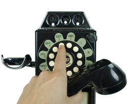 Cabina Telef&oacute;nica cl&aacute;sica 1950