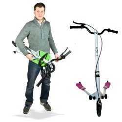 Reflexx Scooter Roze, step