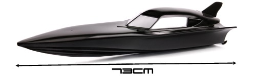 RC stealth boat Gave RC speedboat