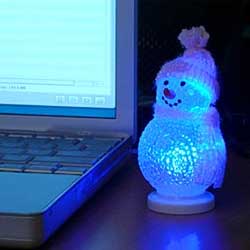 USB sneeuwpop op je bureau voor de echte Kerstsfeer USB sneeuwpop | USB snowman