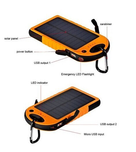 muis of rat Dhr Creatie Solar Charger 5000mAh voor € 9,95 | MegaGadgets