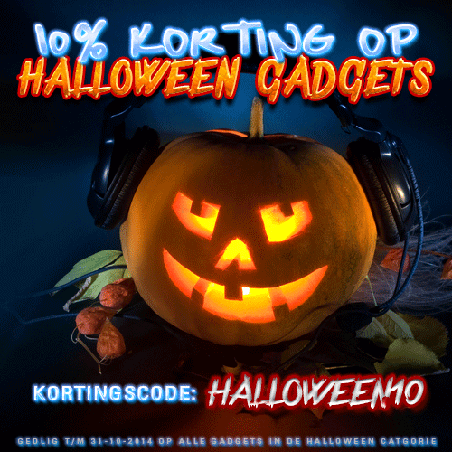 10% korting op de hele Halloween categorie!