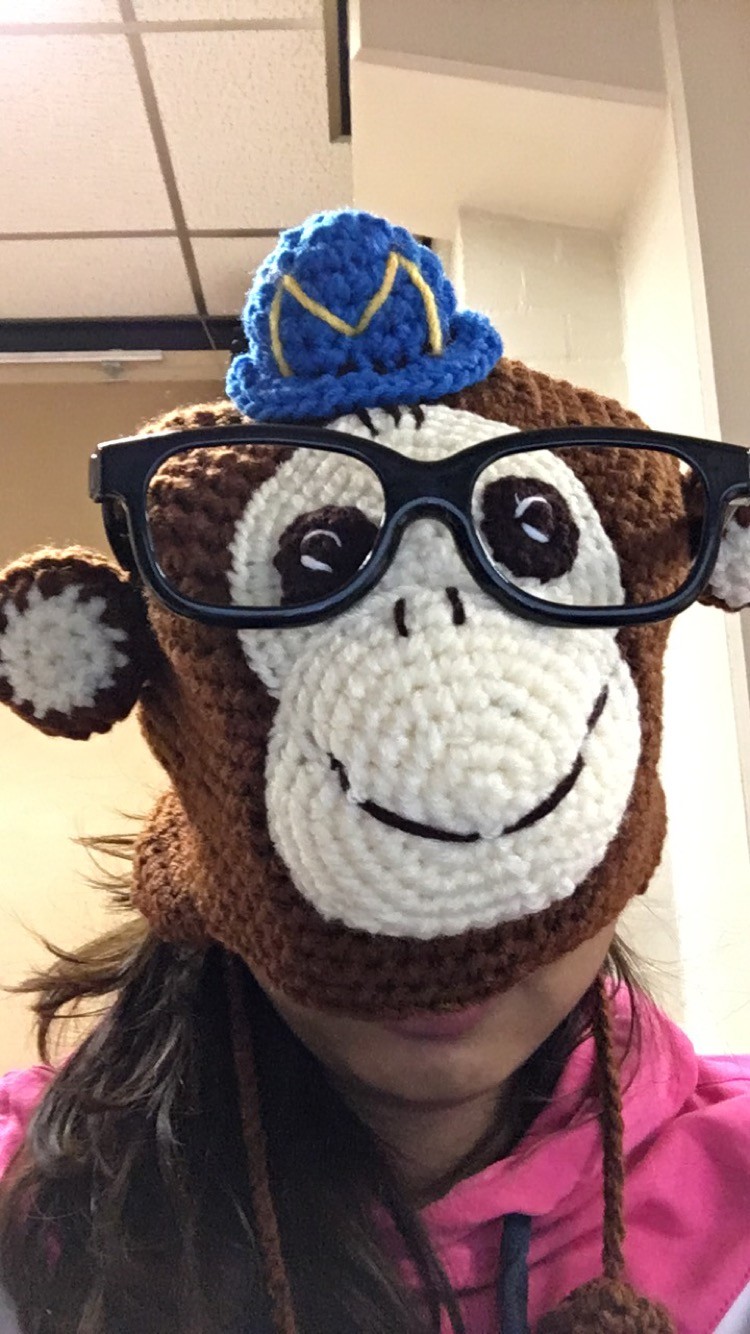 Fun at the office with the MailChimp Hat