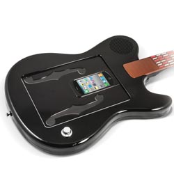 Die Ion All Star Gitarre ist mit dem iPad, iPhone und iPod Touch kompatibel.