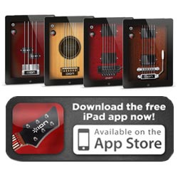 F&uuml;r die ION iPad Gitarre kannst du einen gratis App downloaden.