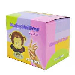 Der Blow Monkey Nageltrockner macht deine N&auml;gel schnell trocken.