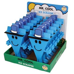 Mit dem Mr. Cool Eiskratzer ist dein Auto im Nu eisfrei.