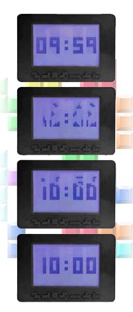 Tetris alarm Clock