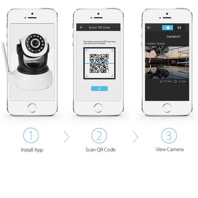 HD IP Camera | MegaGadgets Screenshots van mobiel