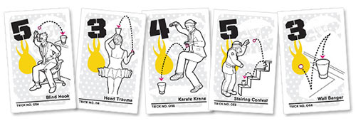 Cuponk das Partyspiel, triff den Ball in den Becher!