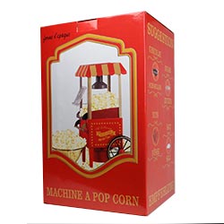 Caja de regalo de la m&aacute;quina de palomitas