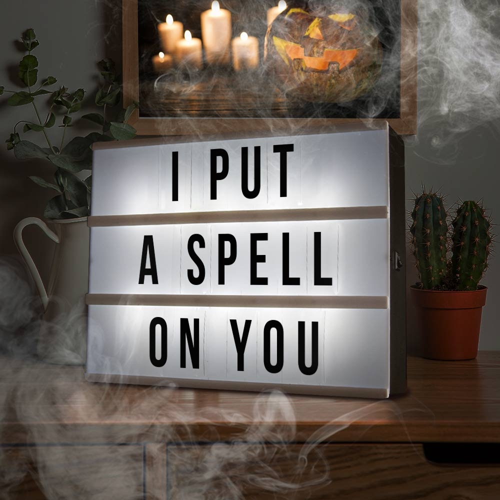 Letterbord met Licht - Cinema LightBox