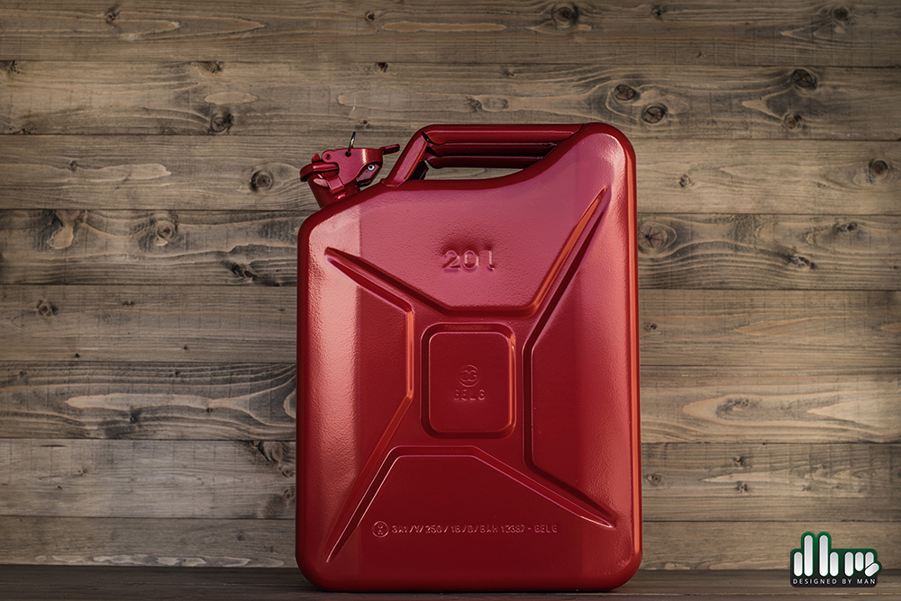 Stalen Jerrycans 20L-Rood