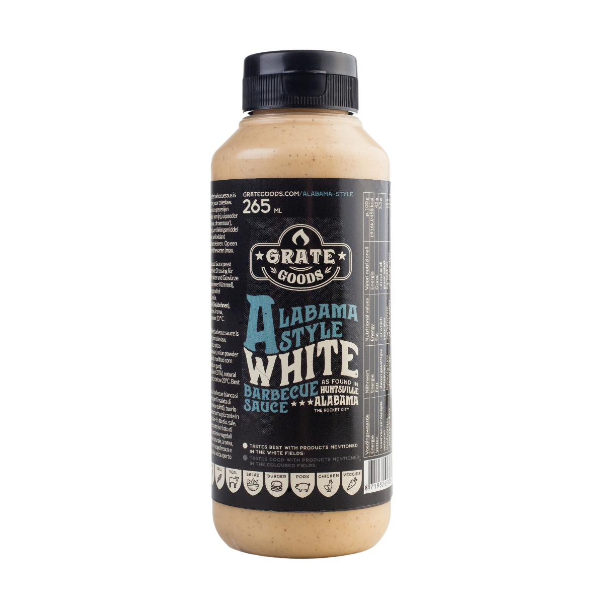 Alabama White Barbecue Sauce 265ml