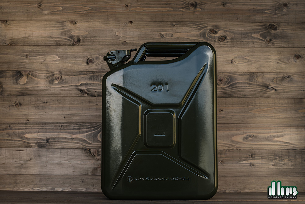 Stalen Jerrycans 20L-Groen