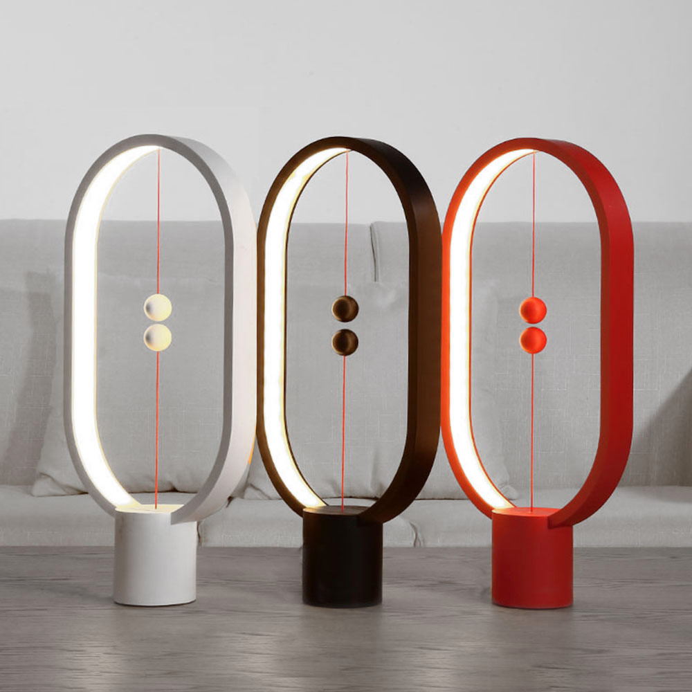 Heng Balance Lamp Oval Magnetische lamp Groot 32.4 x 27.9 x 9.7 cm