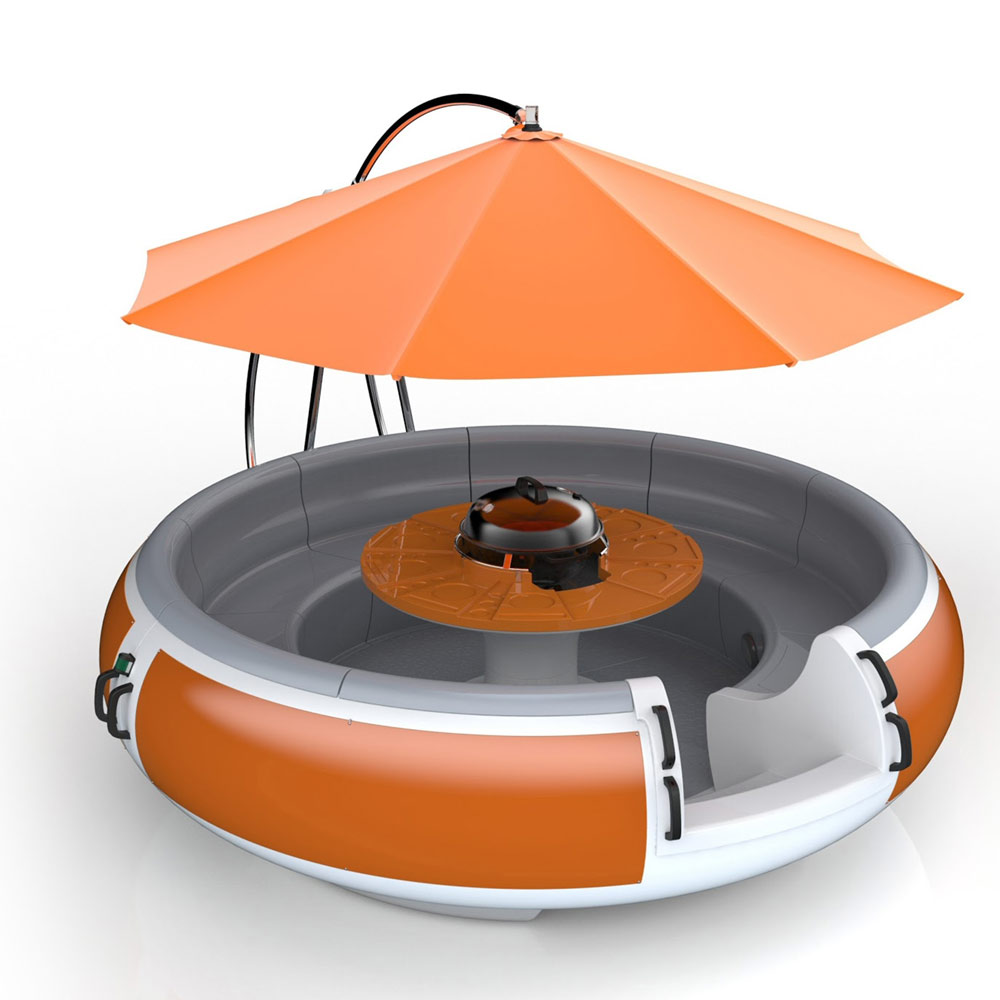 Barbecue Boot voor €39,999.00 Megagadgets