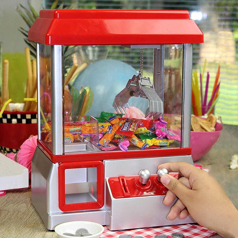 Candy Grabber - Snoepautomaat - Speelt Muziek Af - Incl. Muntjes 