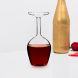 Upsidedown Wijnglas - Grappig wijnglas - Wijn Cadeau - 350 ml - Omgekeerd Wijnglas