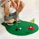 Toilet Golf - Complete WC Golf Set met Deurhanger / Matje / Club / Hole en 2 Ballen - Potty Putter