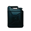 Jerrycan kast basic plus Zwart