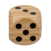 Houten dobbelsteen