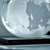 Earth Storm Glass Baroscoop – Ø10 cm – Decoratieve Weersvoorspeller