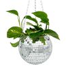 Disco plantenbak 13x18x20cm – Funky Disco Planter – Ophangbaar & Staand
