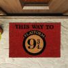 Deurmat platform 3/4 Harry Potter