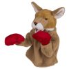 boksende kangaroo knuffel