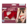 Plush Handboeien Rood