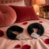 Plush Handcuffs Zwart