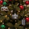 Retro glazen kerstballen – Cassette, Camera & Recorder