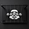 Stormtrooper Newton’s Cradle - 5 Lasergegraveerde Metalen Ballen