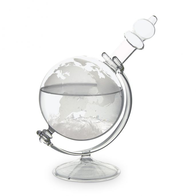 Storm Globe - Weervoorspeller - Wereldbol - ⌀20cm - Stijlvol Design - Stormglas