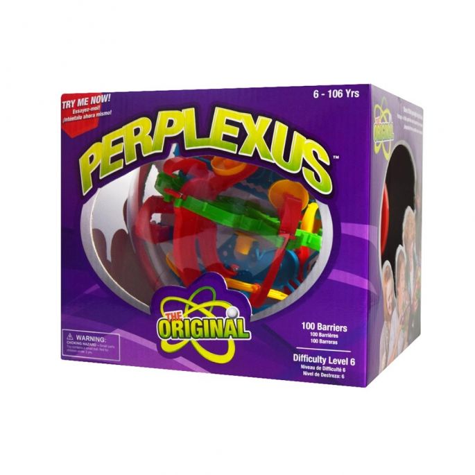 Maze Ball XL Origineel - Perplexus - 100 Obstakels - Breinbreker - Ø18cm - Puzzelbal