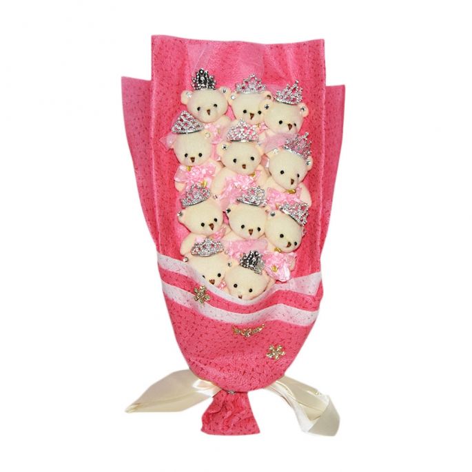 Boeket Teddyberen	