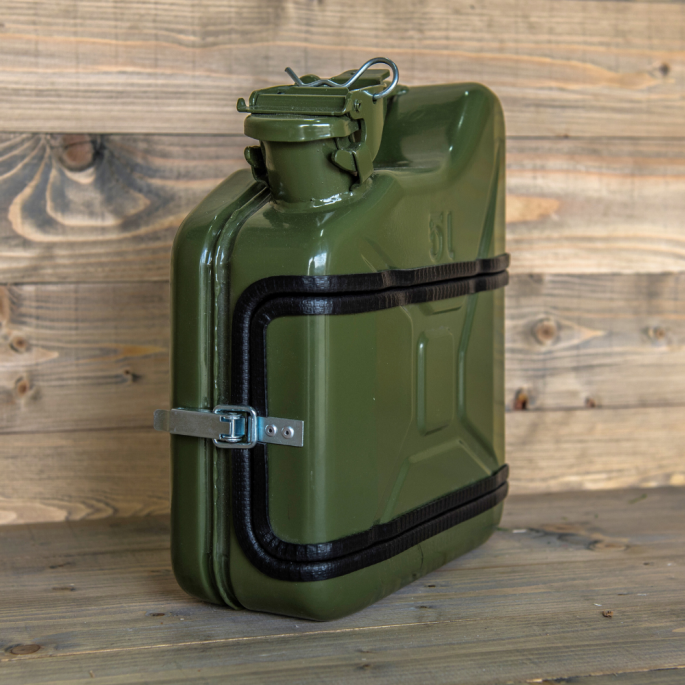 Jerrycan 5L pakket - Groen, rood en zwart - brooddoos - brooddoos auto